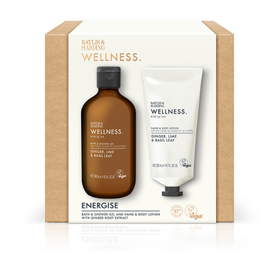 Set për trup Baylis & Harding Ginger, Lemon & Basil, 2 copë