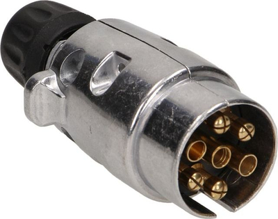 Prizë për rimorkio Orno Aluminum, 12/24V, OR-AE-1385 - OR-AE-1385, e argjendtë
