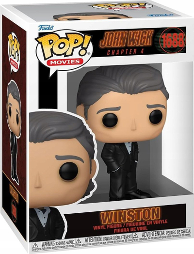 Figurë koleksioni Funko Pop John Wick Winston, vinil, me shumë ngjyra