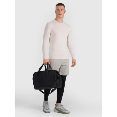Çantë sportive 4F Training Bag 4FWSS25ATBAU017, me rrip krahu, e zezë