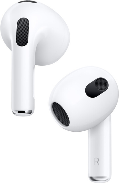 Слушалки Apple AirPods 2022 (трета генерација), со футрола за полнење
