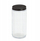 Стаклена тегла Zeller Present, 950ml, со метален капак, транспарентна