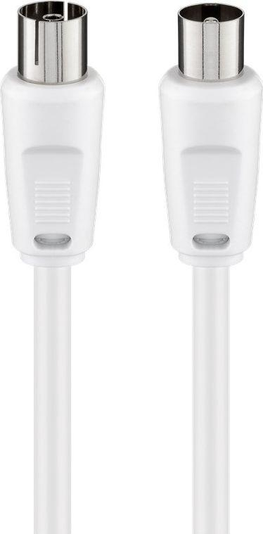 Kabllo antene Wentronic Goobay 27002, 1.5 m, IEC koaksial, e bardhë
