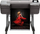 Printer i madh HP DesignJet Z9+ PostScript, inkjet, me ngjyra