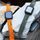 Rrip për Apple Watch Skinarma Shokku Smoky, 44 45 49mm, silikon, gri smoky