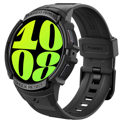 Rrip Spigen Rugged Armor Pro për Samsung Galaxy Watch6 44mm, i zi