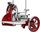 Makina prerëse Berkel P15, tehu 285mm, prerje deri 1.5mm, e kuqe