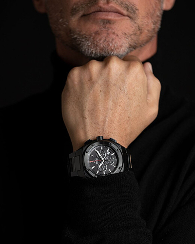 Orë për meshkuj Jaguar Executive Chronograph J992/1,e zezë