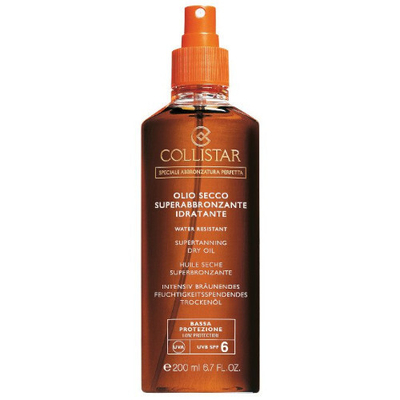 Vaj për nxirje Collistar Supertanning Dry Oil SPF 6, hidratues, 200ml