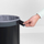 Кошница за облека Brabantia 120008, 35L, нерѓосувачки челик, црна