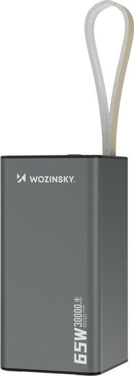 Powerbank Wozinsky K65+, 30000mAh, 65W Power Delivery, i zi