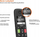 Telefon fiks me kabllo Gigaset E290A, sekretari digjitale, ekran i madh, i zi