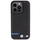 Futrollë BMW BMHCP15L22NBCK për iPhone 15 Pro 6.1", lëkurë karbon, e zezë