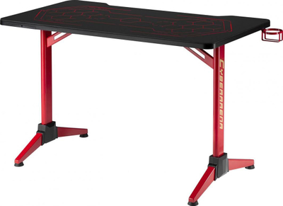 Tavolinë gaming Maclean RS163, 120 x 60 cm, LED RGB, e zezë