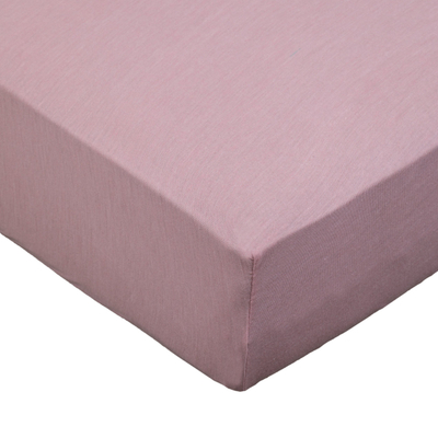 Чаршаф fitted Okko POLYCOTT, 160x200 cm, висина 25 cm, розова
