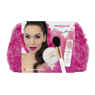 Set Dermacol Must Have, bazë për grim 30 ml + pudër fiksuese 13 g + brushë për pudër