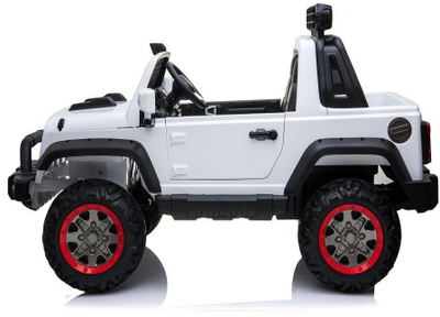 Makina elektrike për kalamaj LEAN CARS YSA023, 24V, me telekomandë, e bardhë