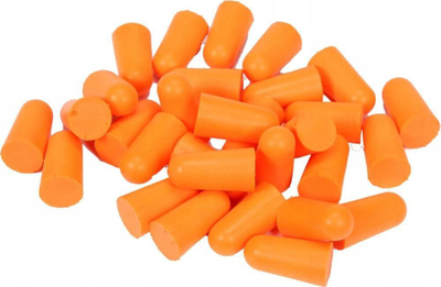 Tapëza veshi YATO Foam Earplugs, 38 dB, 500 copë, portokalli
