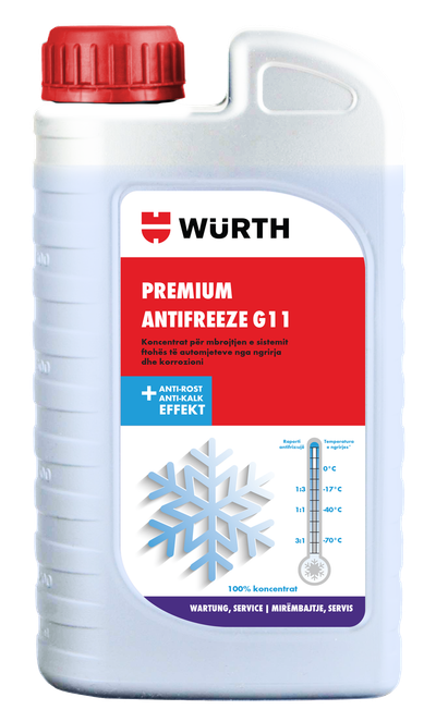 Antifriz Würth LL G11, -70°C, 1L