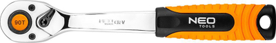 Çelës ratchet Neo 3/8", 90 dhëmbë, çelik CrV