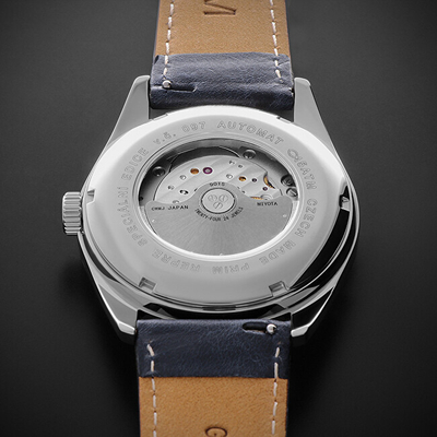 Orë dore për meshkuj Prim Repre Automatic W01C.13170.C, e zezë/e kaltër