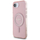 Футрола Guess MagSafe за iPhone 16e, TPU поликарбонат, со прстен MagSafe, розова