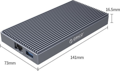 Dok Orico CDH-9N, NVMe M.2, HDMI 4K 60Hz, USB-C PD 100W, gri