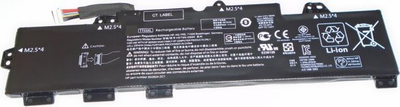 Bateri laptopi V7 H-933322-855-V7E, Li-Ion, zëvendësuese, e zezë