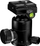 Kokë trepodi Mantona Onyx 12 Ball Head, ngarkesë 12kg, piaster Arca-Swiss, e zezë