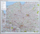Hartë murale 2x3 Road map of Poland, rrugore, 102 x 120 cm, kornizë argjendi