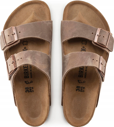 Sandale Birkenstock Arizona, lëkurë, tabako kafe