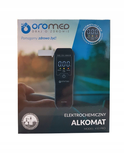 Alkotest Oromed X10 Pro, sensor elektro kimik, ekran LED, i zi