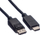 Kabllo Roline 11.04.5780, DisplayPort në HDMI, 1m, i zi