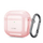 Mbrojtëse Tech-Protect FlexAir për Apple AirPods 4, TPU i butë, me karabinë, rozë e çelët