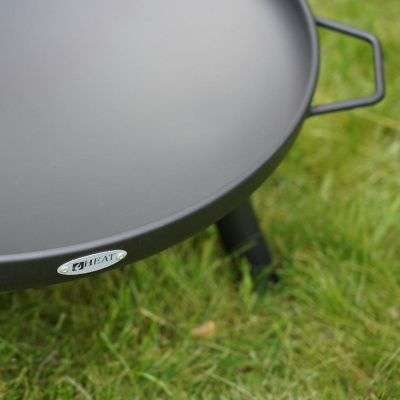 Oxhak kopshti Heat Classic Plus Ø60, vater zjarri metal, e zezë
