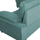 Sofa këndore majtë Jade 250x80-180x73-88Hcm (HM3144.04L), gjelbër