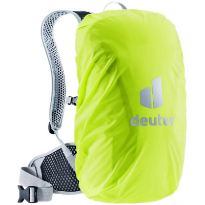 Çantë shpine për biçikletë Deuter Race, 8L, me sistem ajrosje Airstripes, gri
