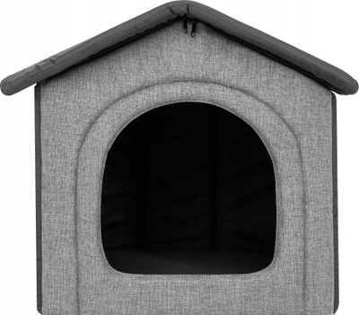 Shtëpi tekstili për kafshë Hobbydog R3, 52x46cm, e gri