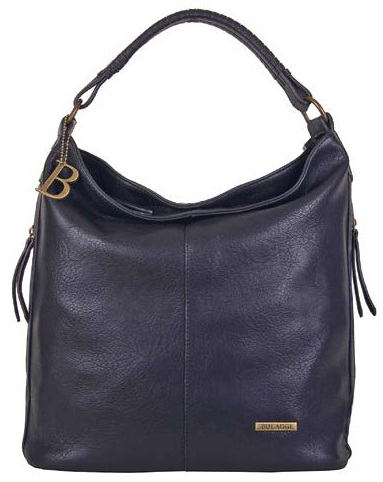 Çantë krahu Erica Hobo 50070, e zezë, přes rameno