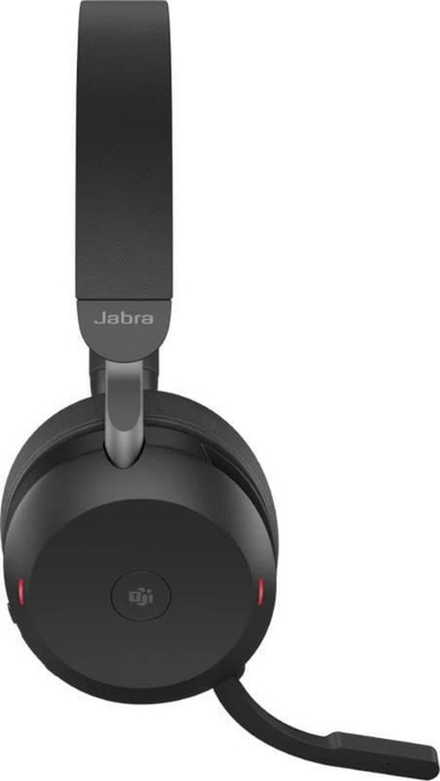 Kufje me mikrofon Jabra Evolve2 75 Link380c, të zeza