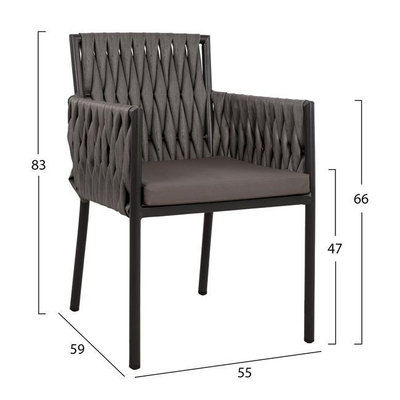 Set tavolinë 5-pjesësh (MH10532), gri