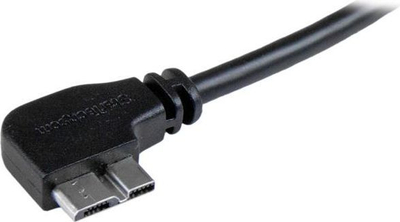 Kabllo USB StarTech (USB3AU1MLS), USB-A në USB mikro-B, 1 m, e zezë