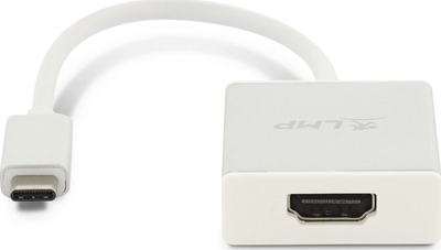 Adapter USB LMP 15987, USB C në HDMI, 4K 60Hz, ngjyrë argjendi