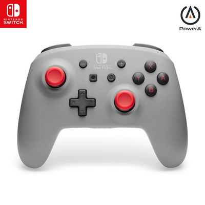 Kontroller lojërash PowerA NSGP0308-01, wireless, Nintendo Switch, gri