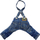 DoggyDolly панталони за кучиња со ремени, џинс, XXS, 13-15 cm/26-28 cm