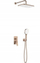 Set dushi i fshehtë Kfa Malaga, bronz, brushed rose gold PVD