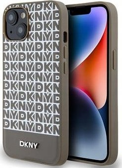 Kapak telefoni DKNY Phone Case për smartphone, ngjyrë kafe