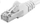 Kabllo rrjeti Premiumcord CAT6a S FTP, RJ45 – RJ45, 1m, e bardhë