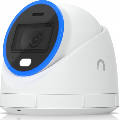 Kамера за безбедност Ubiquiti UniFi AI Turret, 4K, PoE+, бела