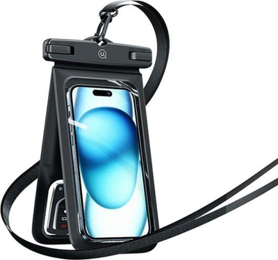 Çantë ujirezistente Usams YD014, për telefona deri 6.7", IP68, e bardhë